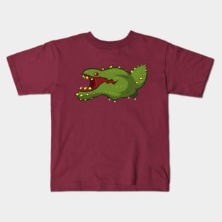 Pixel Deviljhog Kids T-Shirt